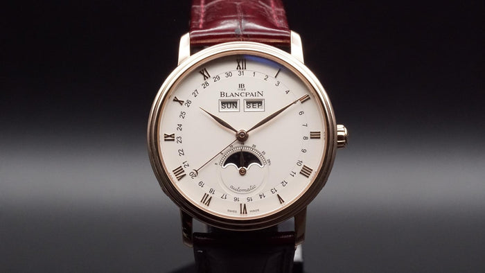 2014 Blancpain Villeret Quantieme Complet 6263-3642-55 38mm