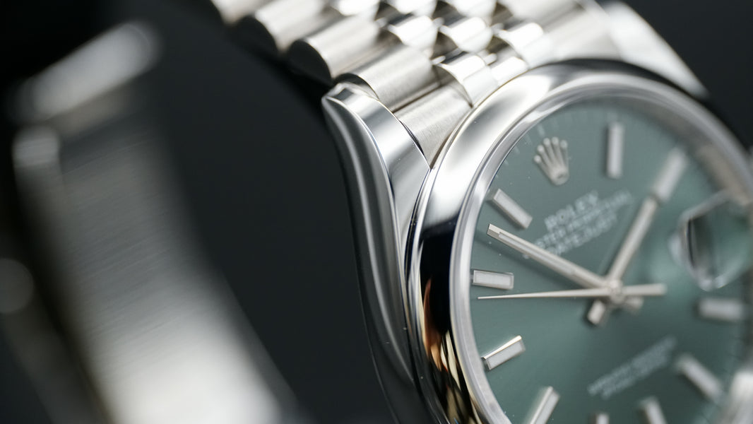 image 2025 Rolex Datejust 126200 Mint Green 36mm