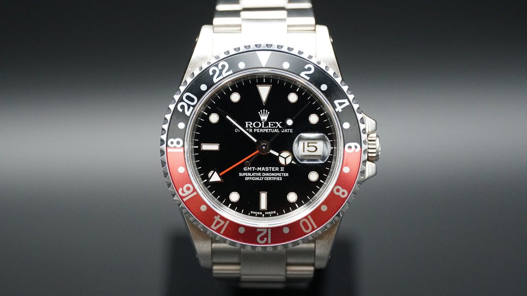 1999 Rolex GMT-Master II 16710 "Coke" 40mm
