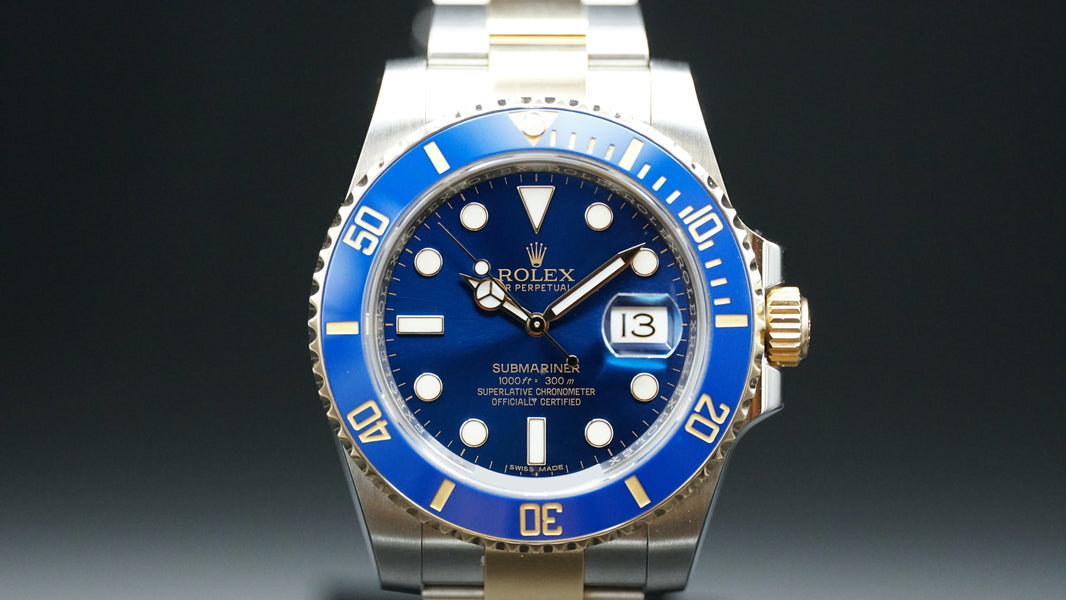 2016 Rolex Submariner Date "Bluesy" 116613LB 40mm