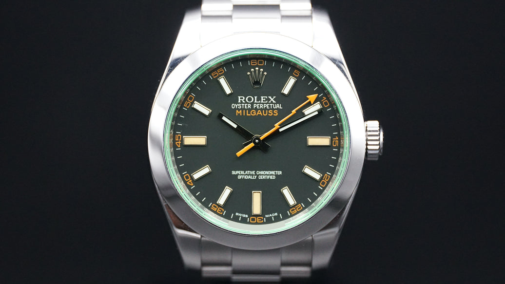2009 Rolex Milgauss 116400GV 40mm