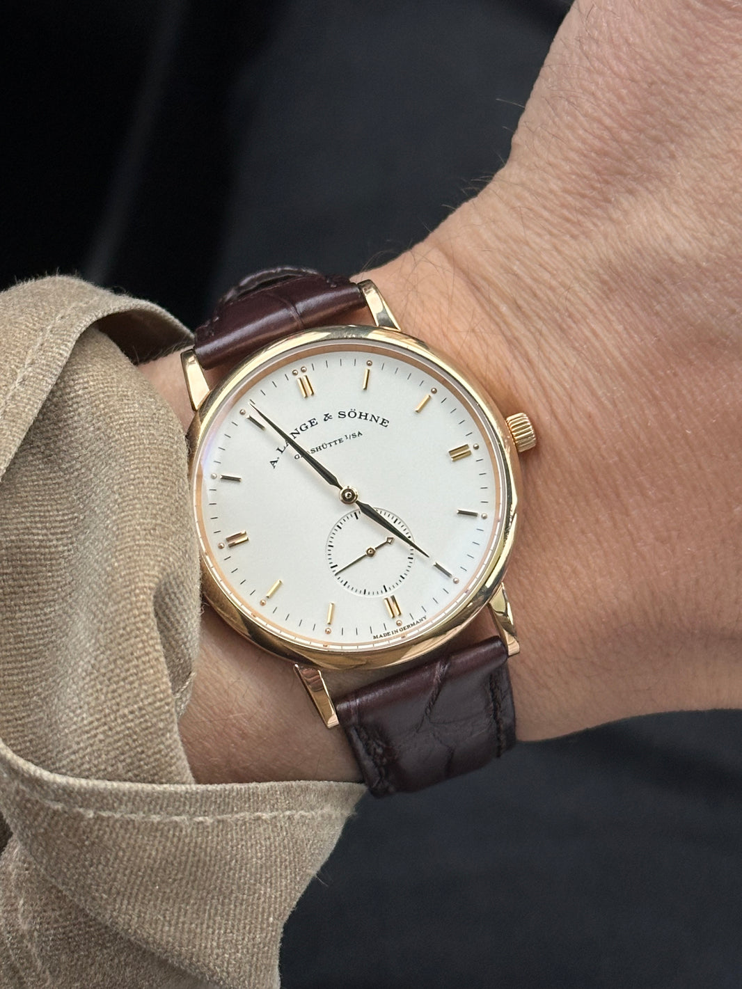 A. Lange & Sohne Saxonia 216.032 37mm