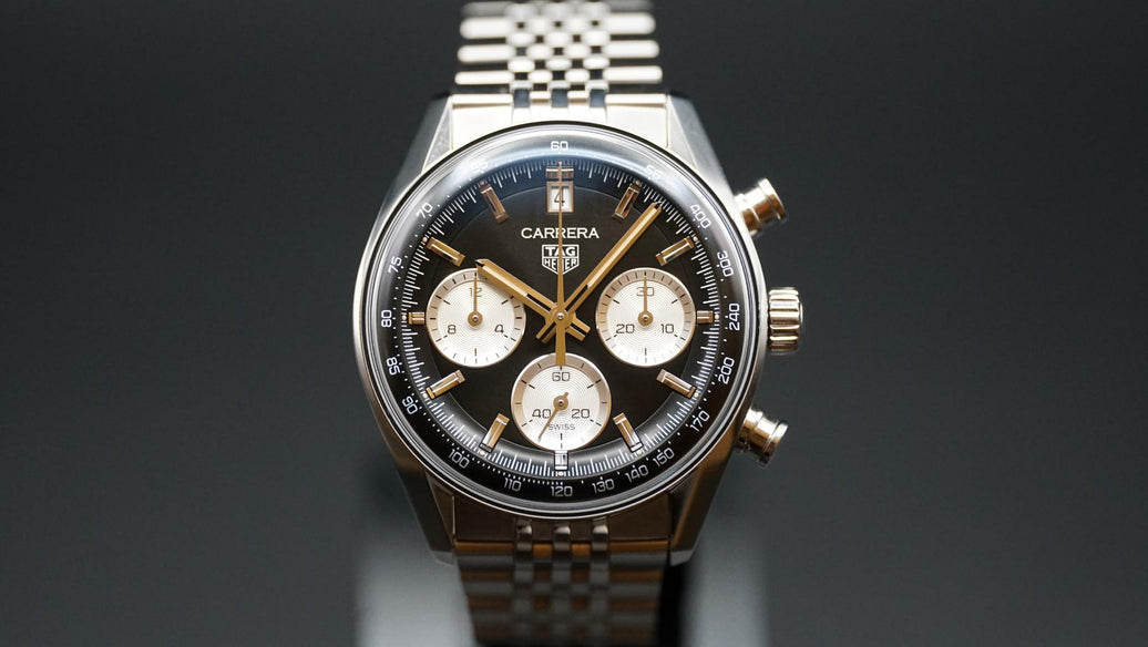 2024 Tag Heuer Carrera Chronograph CBS2210.FC6534 39mm (strap + bracelet)
