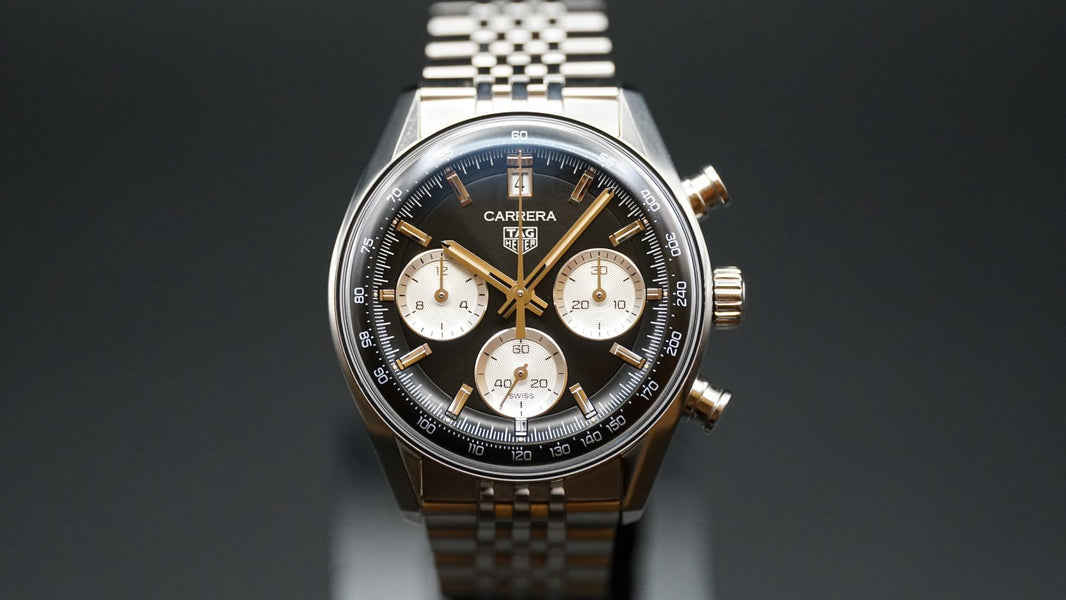 2024 Tag Heuer Carrera Chronograph CBS2210.FC6534 39mm (strap + bracelet)