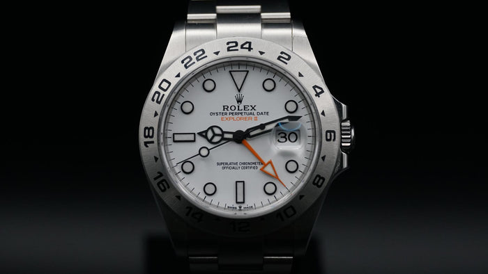 2023 Rolex Explorer II 226570 "Polar" 42mm (unpolished)