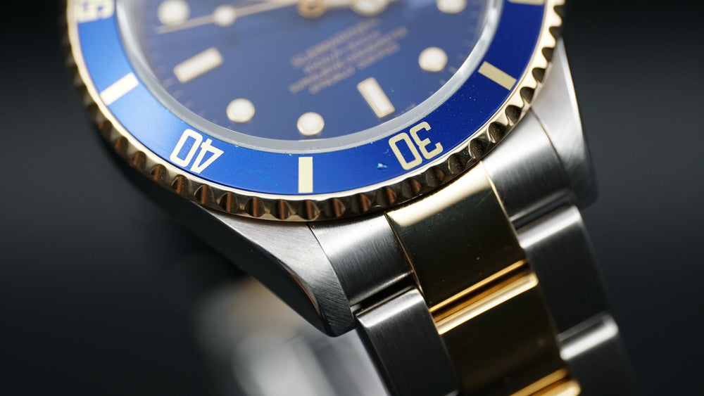 2004 Rolex Submariner Date "Bluesy" 16613 40mm