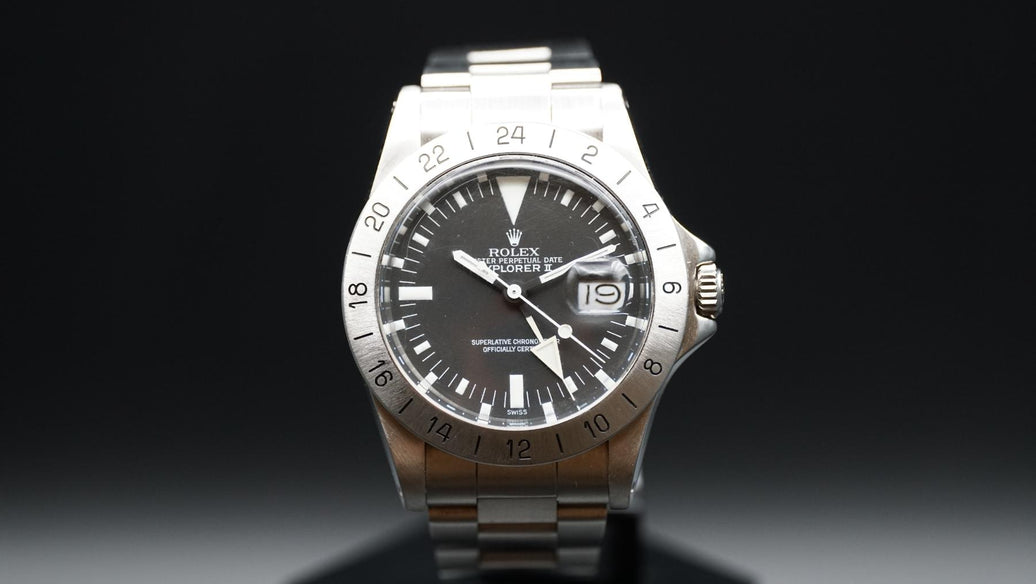~1972 (3.02M serial) Rolex Explorer II 1655 39mm "Albino Freccione"