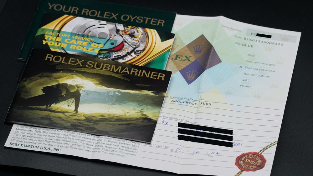 2004 Rolex Submariner Date "Bluesy" 16613 40mm