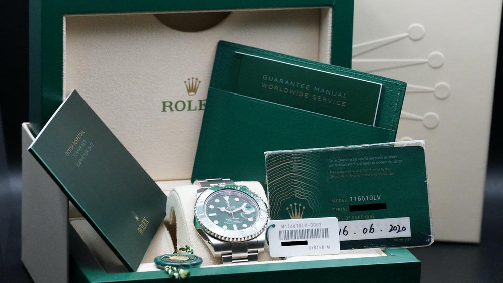 2020 Rolex Submariner Date "Hulk" 116610LV 40mm
