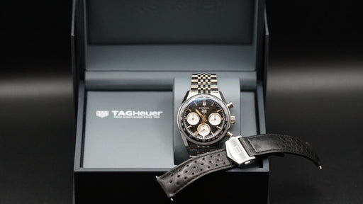 2024 Tag Heuer Carrera Chronograph CBS2210.FC6534 39mm (strap + bracelet)