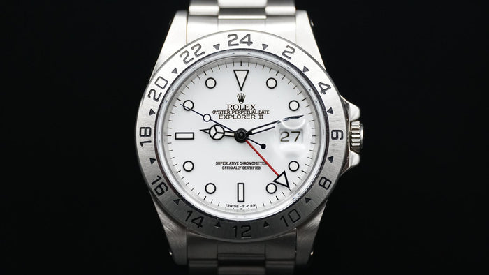 Rolex Explorer II 16570 "Polar" 40mm