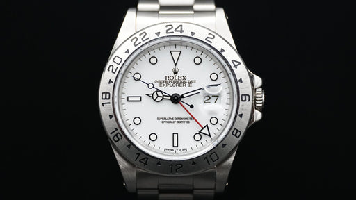Rolex Explorer II 16570 "Polar" 40mm