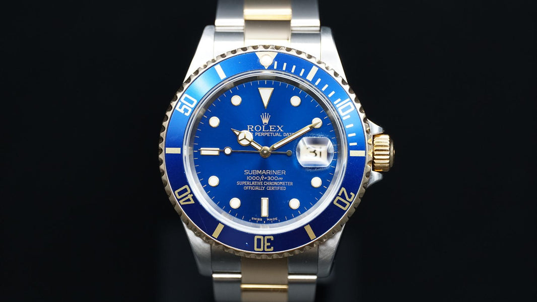 2004 Rolex Submariner Date "Bluesy" 16613 40mm