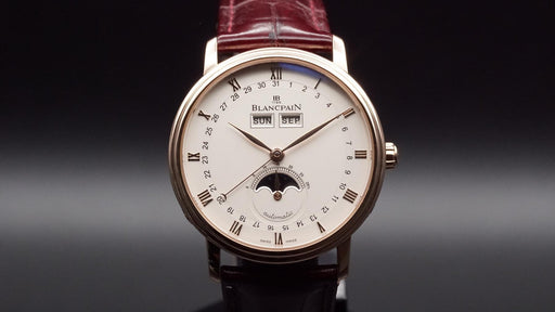 2014 Blancpain Villeret Quantieme Complet 6263-3642-55 38mm