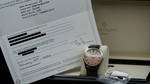 2026 Patek Philippe Calatrava 6196P-001 38mm