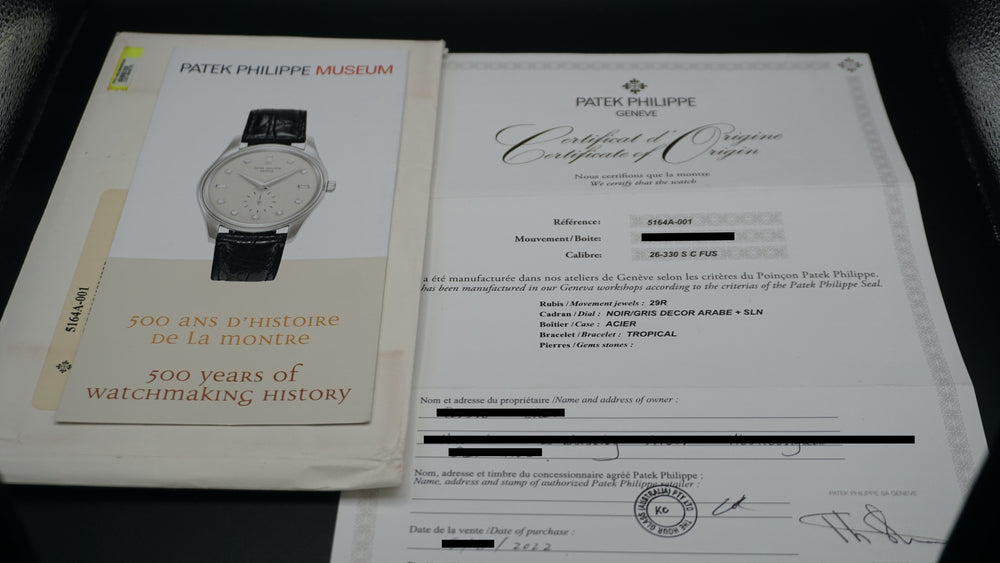 2022 Patek Philippe Aquanaut 5164A-001 40.8mm