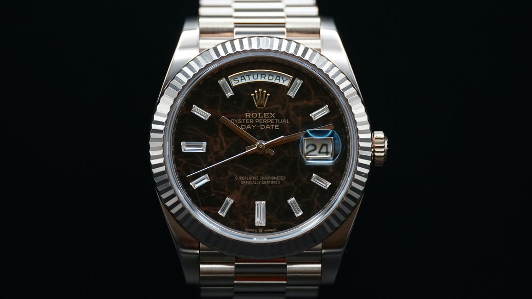 2021 Rolex Day Date Eisenkiesel 228235 40mm