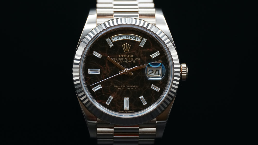 2021 Rolex Day Date Eisenkiesel 228235 40mm
