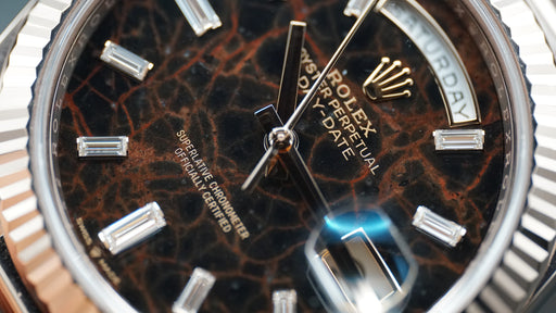2021 Rolex Day Date Eisenkiesel 228235 40mm