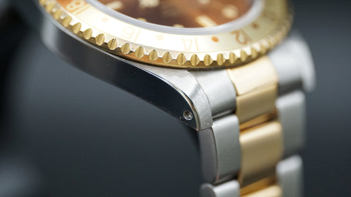 *Tiffany Stamped* 1991 Rolex GMT-Master II "Rootbeer" 16713 40mm