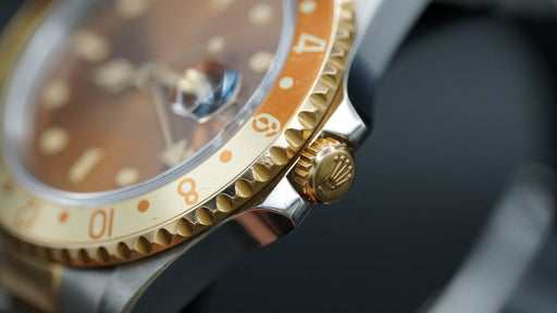 *Tiffany Stamped* 1991 Rolex GMT-Master II "Rootbeer" 16713 40mm
