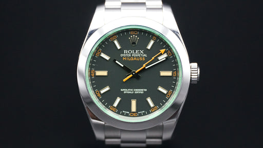 2009 Rolex Milgauss 116400GV 40mm