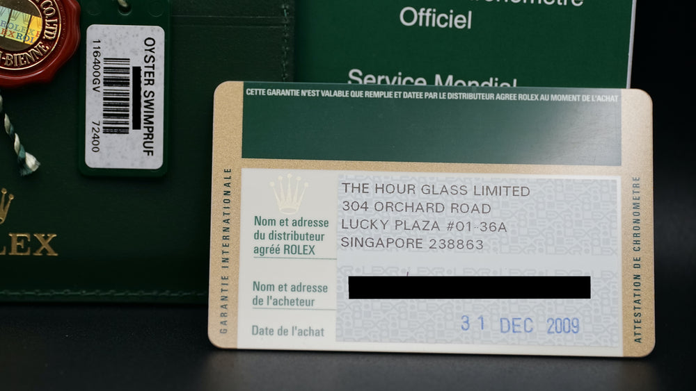 2009 Rolex Milgauss 116400GV 40mm