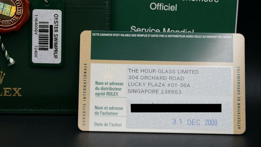 2009 Rolex Milgauss 116400GV 40mm