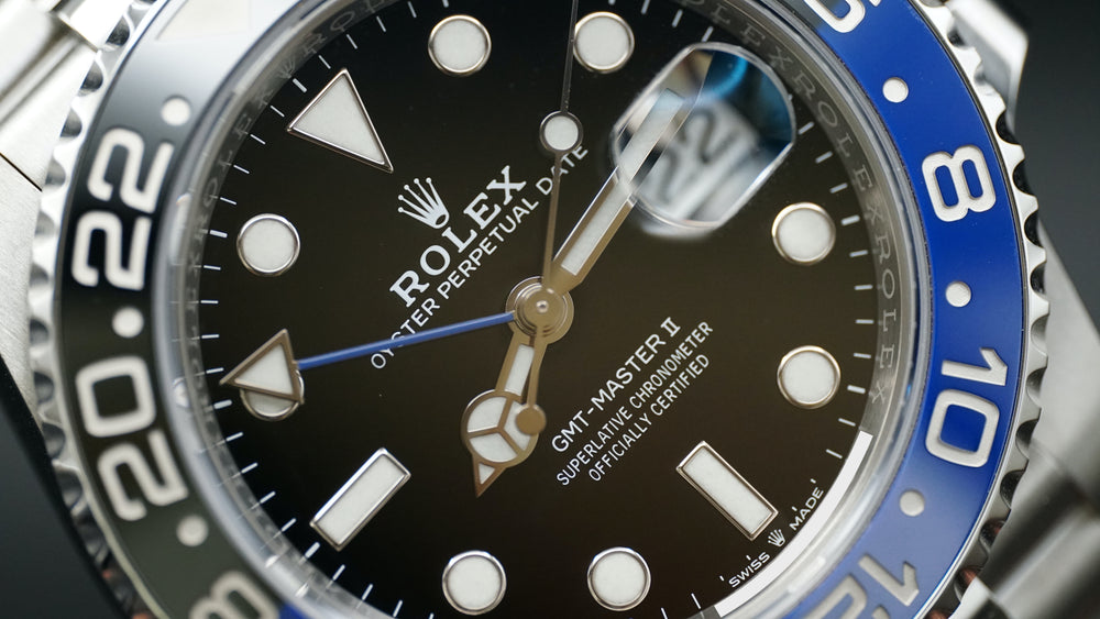 2019 Rolex GMT-Master II "Batgirl" 126710BLNR 40mm