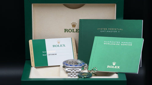 2019 Rolex GMT-Master II "Batgirl" 126710BLNR 40mm