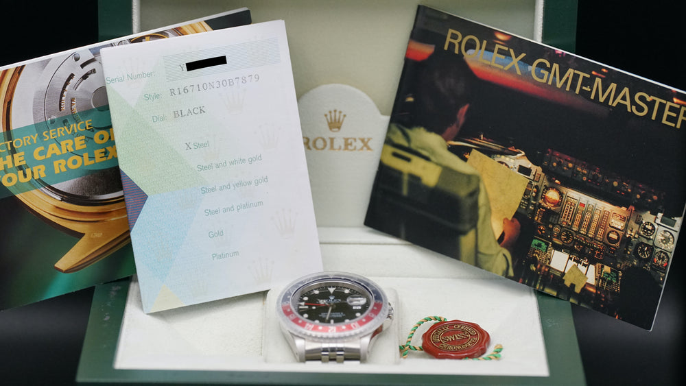 2003 Rolex GMT-Master II "Pepsi" 16710 40mm