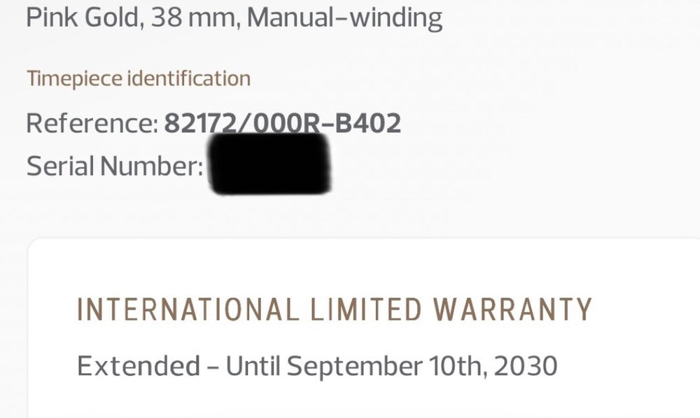 2022 Vacheron Constantin Traditionnelle 82172/000R-B402 38mm (warranty until 2030)