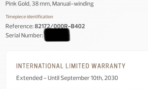 2022 Vacheron Constantin Traditionnelle 82172/000R-B402 38mm (warranty until 2030)