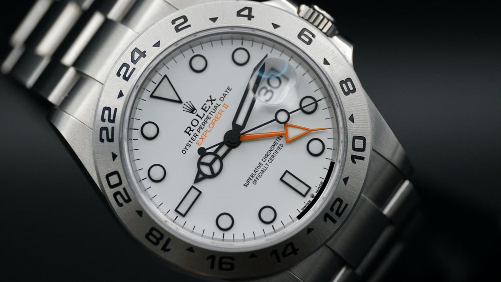 2023 Rolex Explorer II 226570 "Polar" 42mm (unpolished)