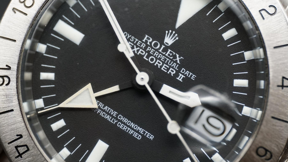 ~1972 (3.02M serial) Rolex Explorer II 1655 39mm "Albino Freccione"