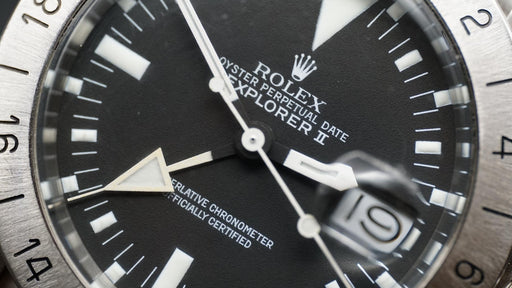 ~1972 (3.02M serial) Rolex Explorer II 1655 39mm "Albino Freccione"