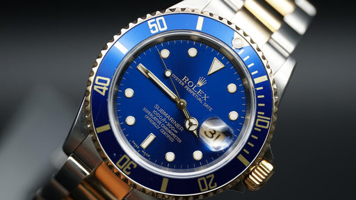 2004 Rolex Submariner Date "Bluesy" 16613 40mm