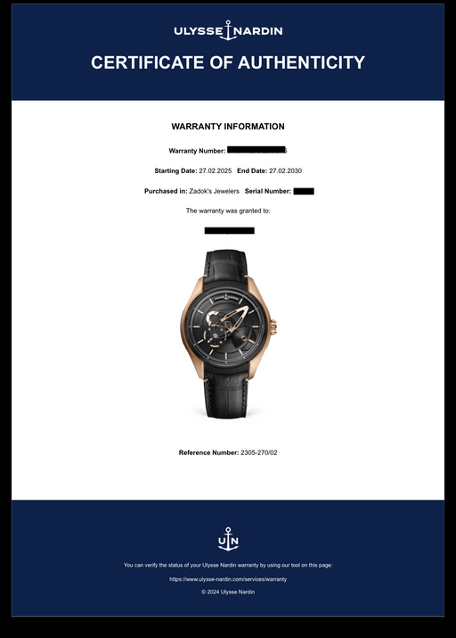 2025 Ulysse Nardin Freak X 2305-270/02 43mm