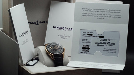 2025 Ulysse Nardin Freak X 2305-270/02 43mm