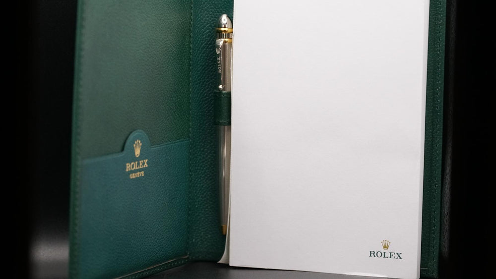 Rolex Masterpiece Collection pen / notepad