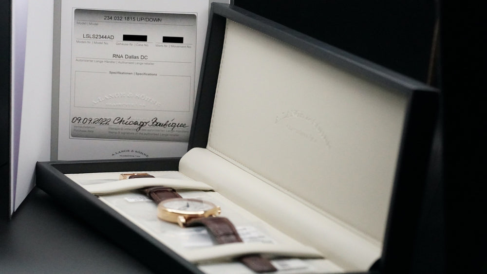 2022 A. Lange & Söhne 1815 UP/DOWN 234.032 39mm