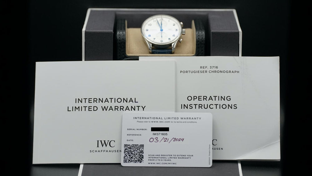 2024 IWC Portuguese Chronograph IW371605 41mm
