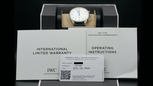 2024 IWC Portuguese Chronograph IW371605 41mm